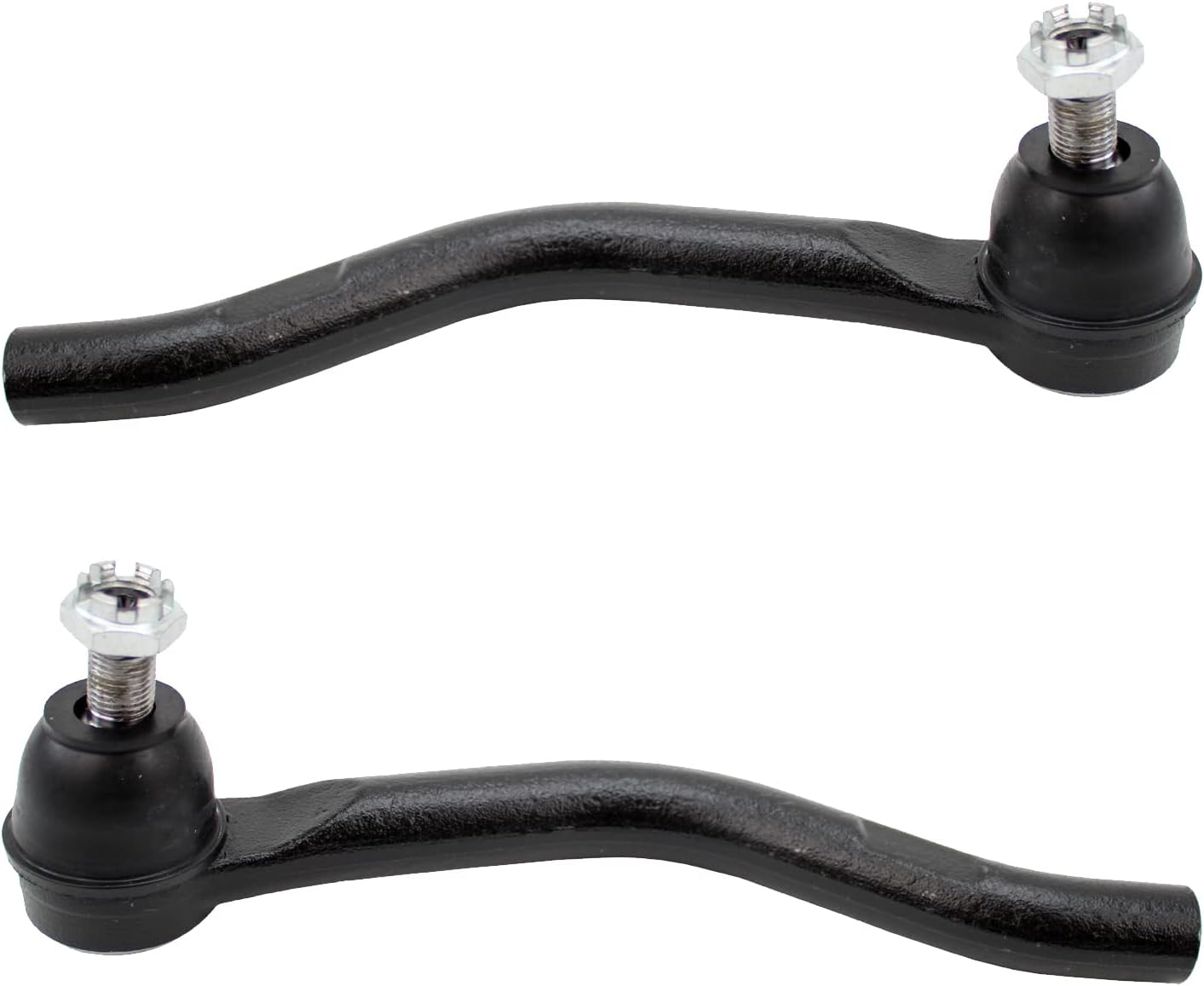 Set of 2 Front Left LH & Right RH Outer Forged Steel Steering Tie Rod End Set (2 Pieces) For Honda Civic 2016-2021, Insight 2019-2021