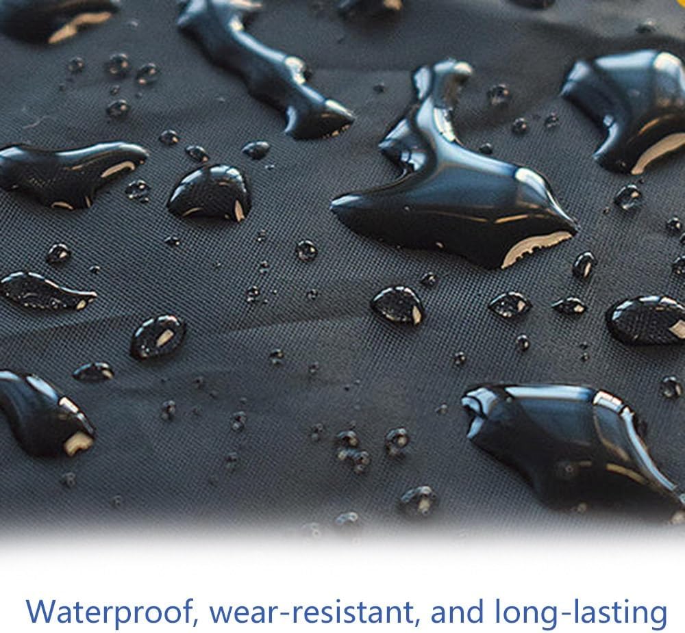 60in Swing Seat Replacement Cover Porch Swing Cushion Cover Oxford Cloth Garden Swing Seat Cover Waterproof Swing Bench Cover For 2/3 Seat Hanging Bench(Blue)