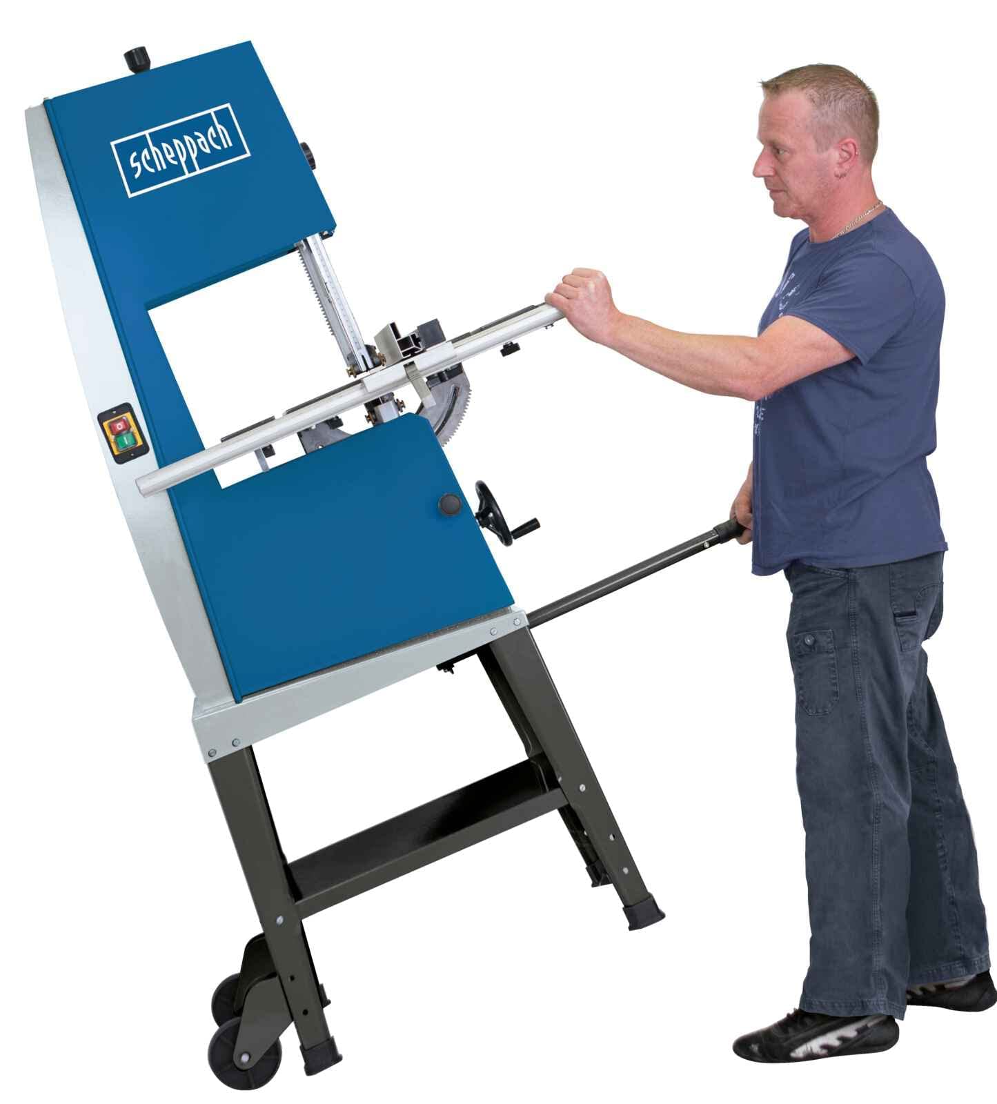 Scheppach Bandsäge BASA3 | 400V mit 700W Leistung | Variable Geschwindigkeit