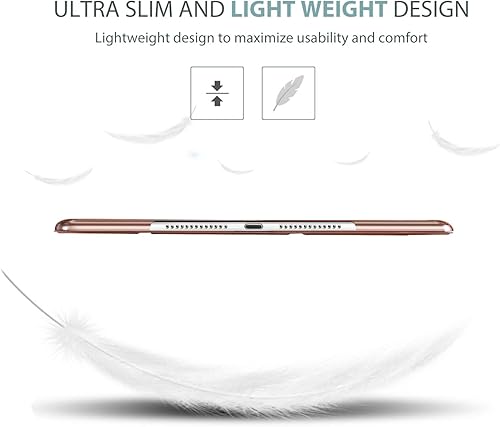 Miniatura 4 de ProCase Funda Inteligente para iPad Air 2 2014, Funda Protectora de Soporte Ultra Delgada y Ligera con Cubierta Trasera Translúcida Esmerilada para
