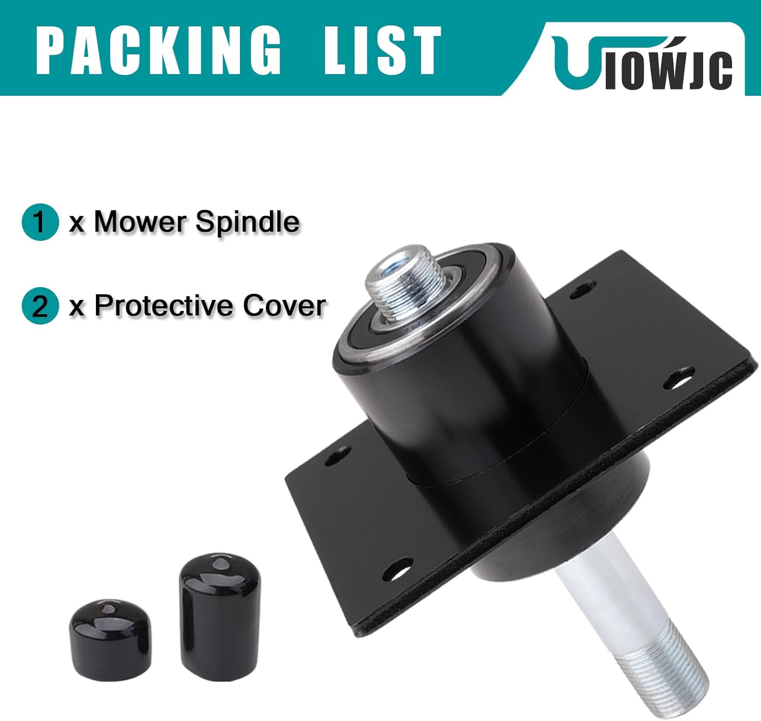 9058 Lawn Mower Spindle Replaces Swisher Assembly, 5.75" Center Shaft