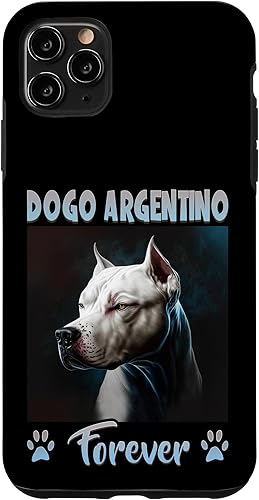 Vista 25 de Funda para iPhone 12 Pro Max Dogo Argentino Forever Dog Owner Dogo Argentino