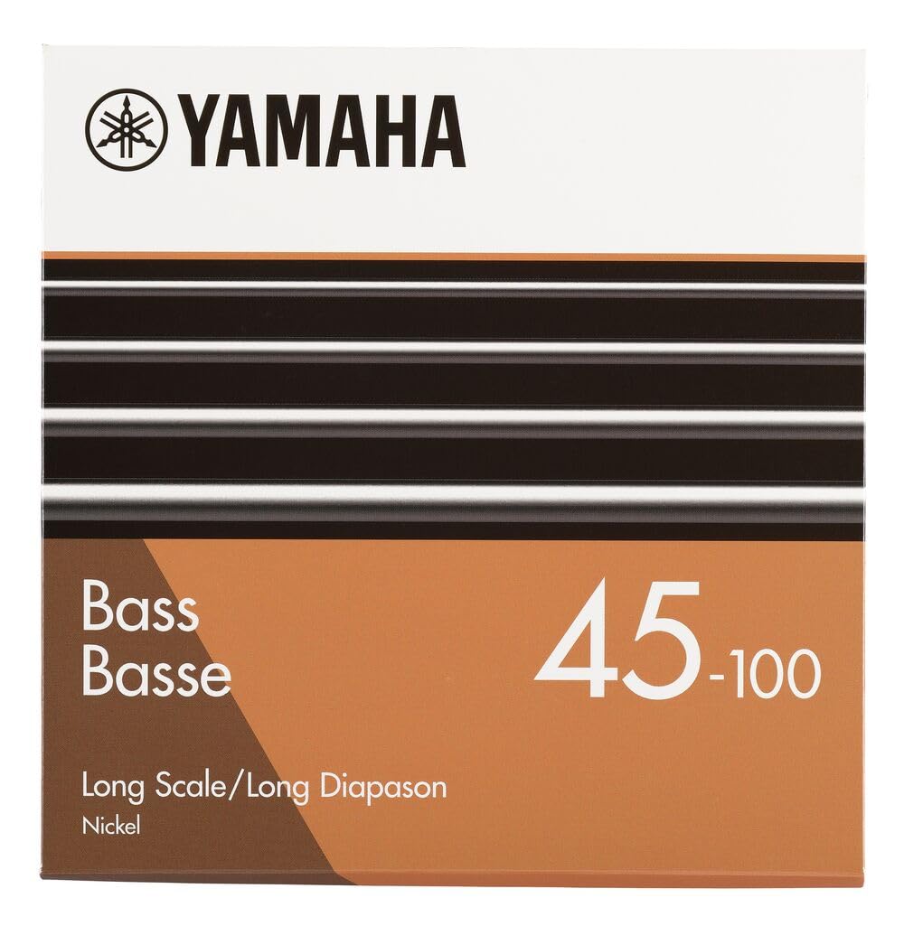 YAMAHA SB45 Bass Guitar Strings – Long (045-100), Nickel