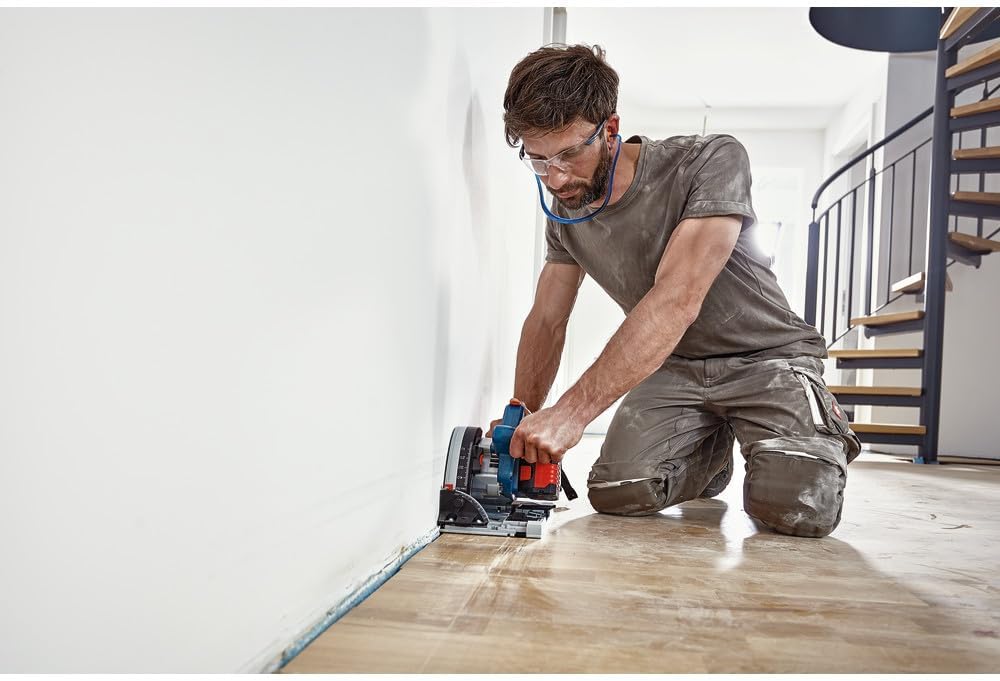 BOSCH GKT18V-20GCL PROFACTOR 18V Connected-Ready 5-1/2 In. Track Saw with Plunge Action (Bare Tool)