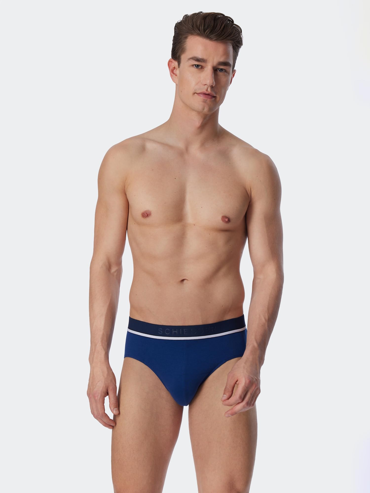 Schiesser Slip 3-Pack 95/5 Organic Cotton - Sortiert 2 - Größe 7