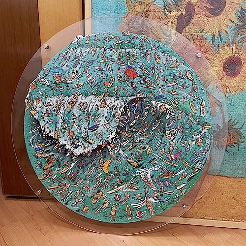 Image of 30Pcs 2 inch Clear Acrylic Discs Acrylic Circle Blanks, Round Acrylic Sheets Boards Transparent Plexiglass 0.04inch Thick Plastic Panels for DIY Craft, Sign, Paintings, Cake Decor