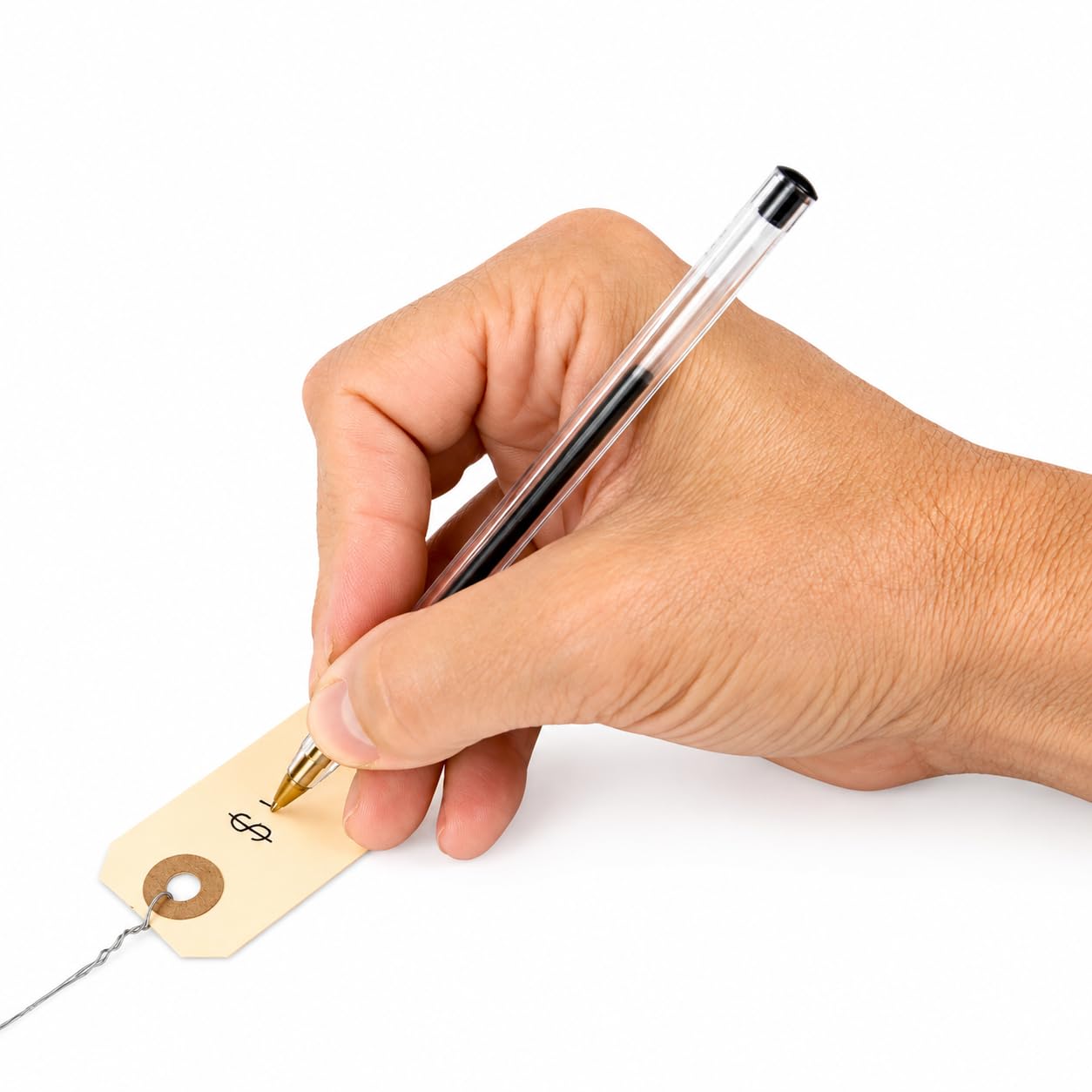 Amazon.co.jp: 小さなマニラタグ ワイヤー付き #1、7cm x 3.5cm、500枚