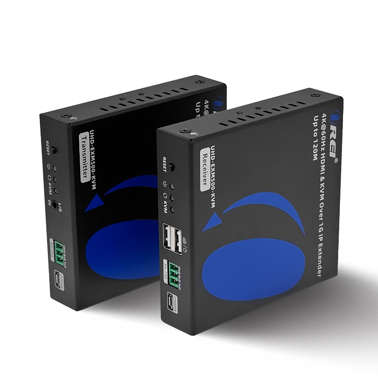 OREI 4K KVM HDMI Extender Over IP CAT6 4K@60Hz One to Many Upto 330 Feet, 2 USB 1.1 Loop Out - Send to Multiple Location Over 1G Switch (UHD-EXM500-KVM)-image-34
