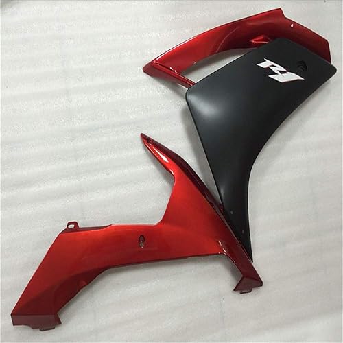 Miniatura 6 de NF Rojo Negro Carenado Ajuste Para Yamaha 2007 2008 YZF R1 YZ-F Moldeado Por Inyección ABS Plásticos Nuevo Carrocería 07 08 NF04