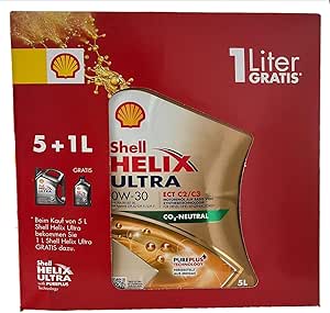 Shell Helix Ultra ECT C2 / C3 0W-30 1x5 1x1 Liter - Foto 7