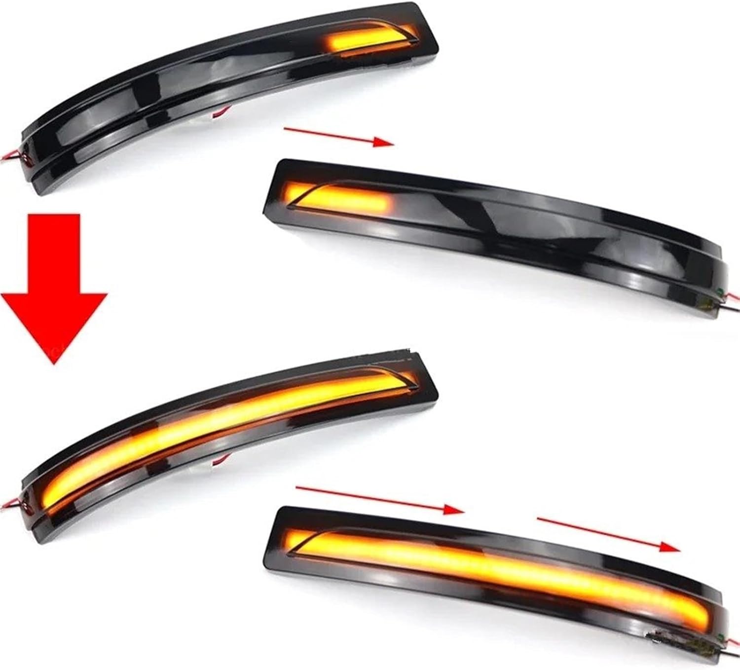 Car Turn Signal Lights Dynamic Turn Signal Light Side Mirror Sequential Indicator Blinker Lamp For Kia For Sorento UM 2015 2016 2017 2018 2019 2020