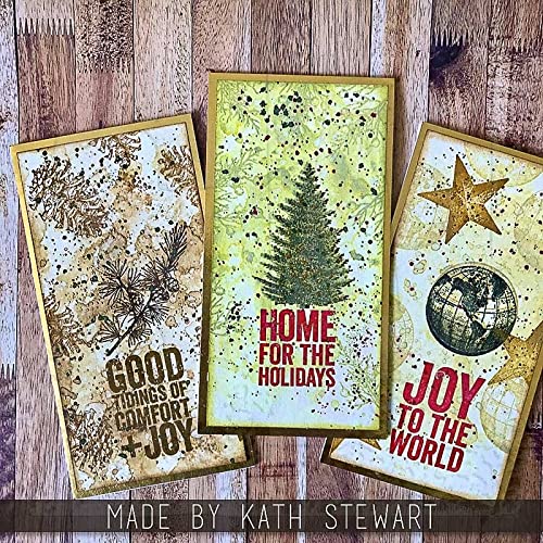 Tim Holtz Stampers Anonymous Holiday Things Cling Stamps (CMS441)