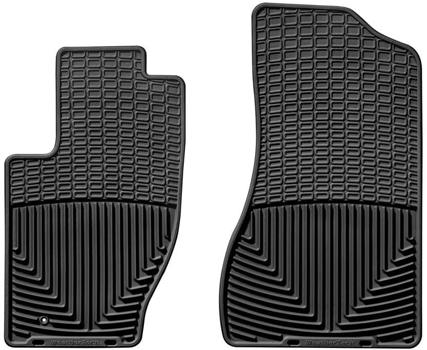 WeatherTech All-Weather Floor Mats for Jeep Commander, Grand Cherokee 1st Row (W22), Black