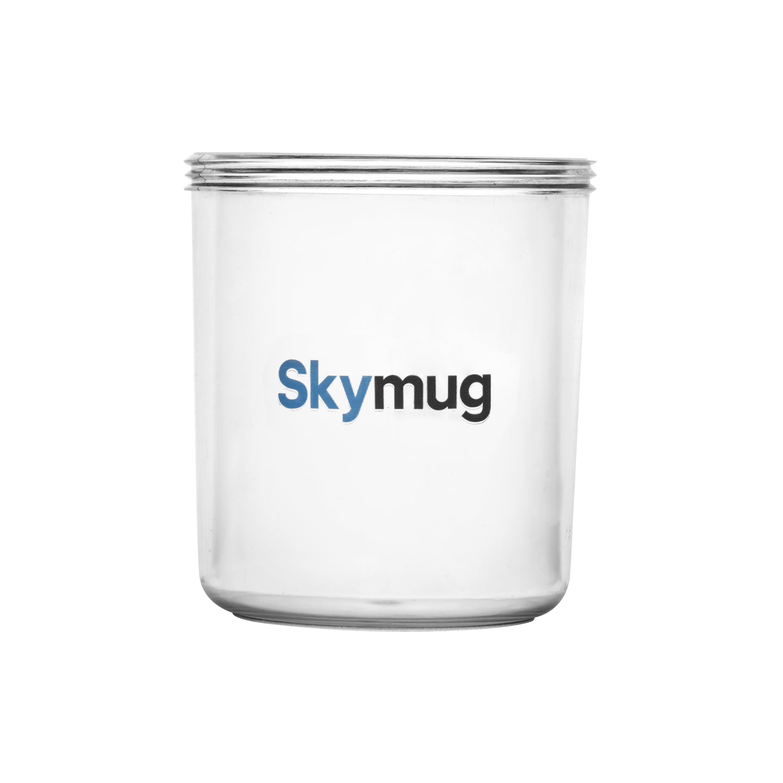 SKYMUG Replacement Water Jar Bottle (Screw/Thread-Type) for 2-in-1 Hood & Facial Steamer – Heat-Resistant Jar for Salon & Spa Use – Universal Fit for Professional Steamer Machines