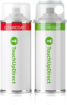 TouchUpDirect GRO/WA673G Oyster White Compatible with Chevrolet BrightDrop 400/600 Exact Match Touch Up Paint Aerosol - Essential Kit