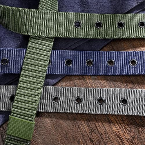 Men's Canvas Buckle Belt Outdoor Sports Belt Women's Trendy Belt Men Women Jeans Belt2