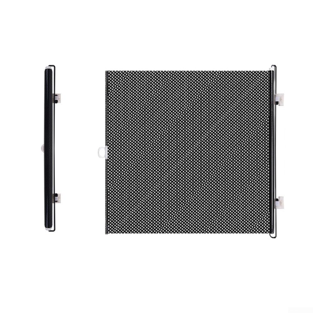 Retractable Pet Gate PVC Metal Rod Sturdy Space-Saving(40 * 125cm)