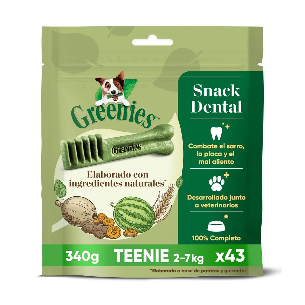 Greenies Snack Dental 100% Natural para Perros Toy 6x340g