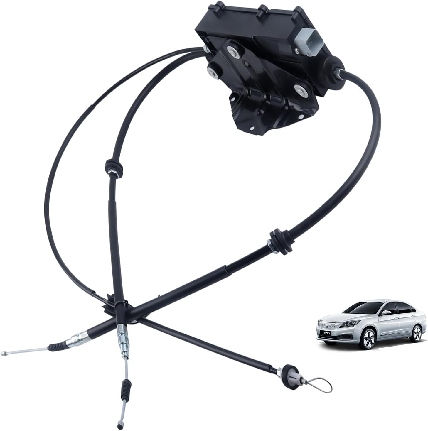 MUCO Parking Brake Actuator 34436850289 With Control Unit Compatible with BMW X5 X6 E70 E71 E72 2008 2009 2010 2011 2012 2013 2014 Replace 34436788556 34436788968 34436796072