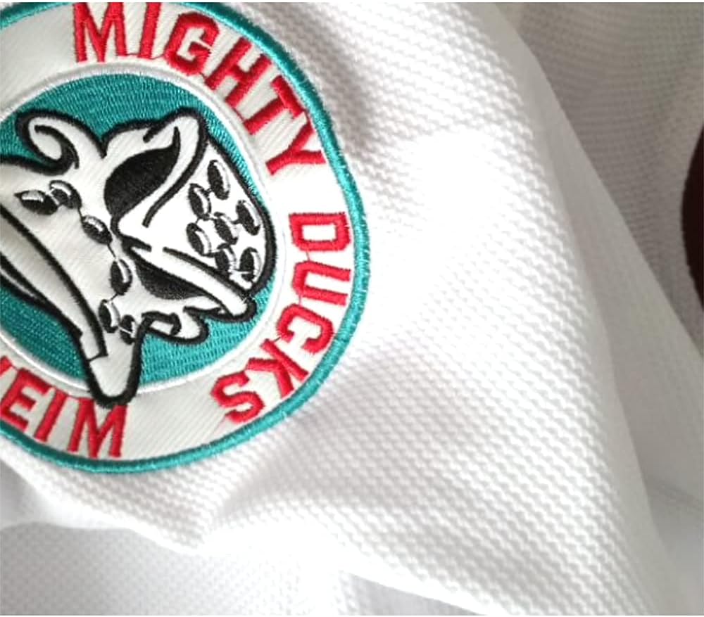 Men's Hockey Jersey Ducks Ice Hockey Jerseys White Color Size S-XXXL