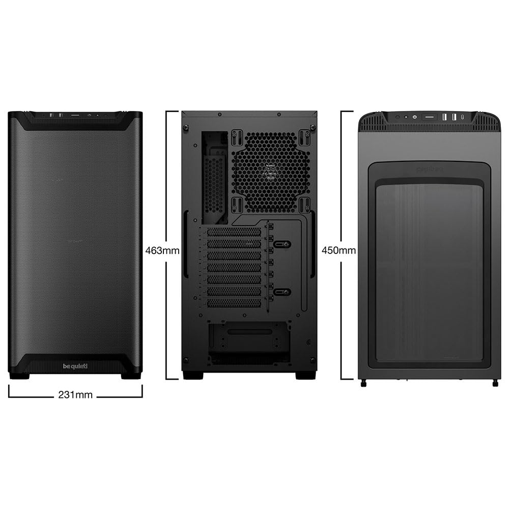 Amazon.co.jp: be quiet! ミドルタワー PCケース ATX Pure Base