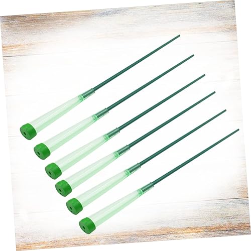 Miniatura 7 de EXCEART 40 piezas de tubos de palillos de flores, recipiente de agua floral, tubo de ramo, tubos de agua florales, suministros florales para