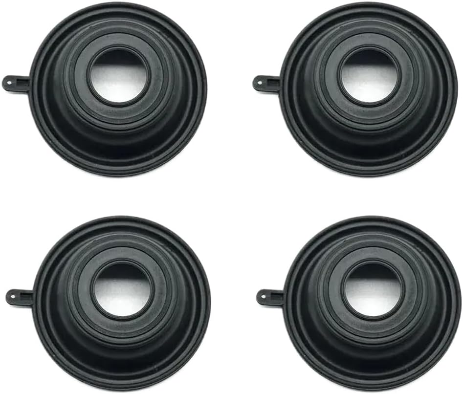 4 PCS Carburetor Vacuum Diaphragms Membranes 650 750 Compatible With Automotive Motorcycle Parts BRUTE FORCE 750 4X4I KVF750 KVF650 TERYX 4X4 KRF750 KRF KVF For Part Number 8K1927225B