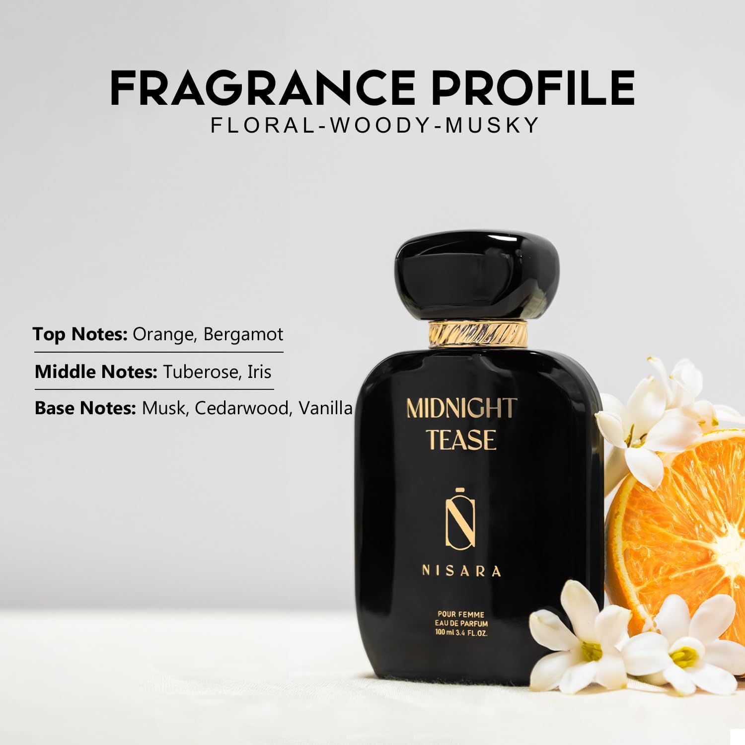 Amazon.com : Nisara Midnight Tease For Woman 100 ml | Girl Long