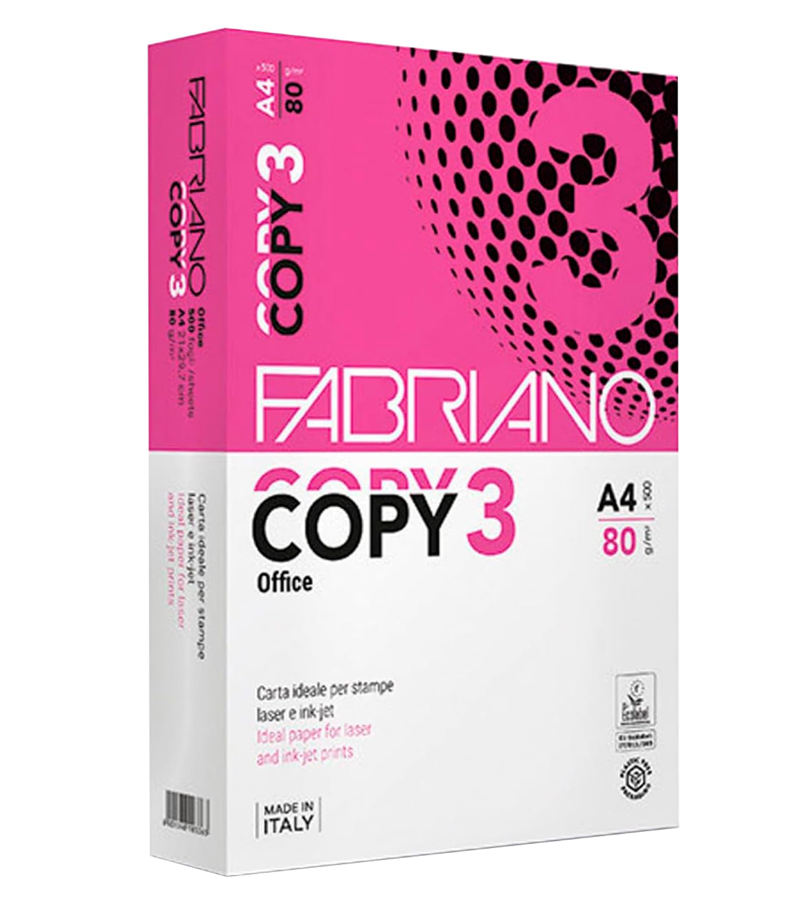 Carta Per Stampante Fabriano AUTOR A4 - 5 Risme Da 500 Fogli, 80 G/m², Anti-Inceppamento - Foto 9