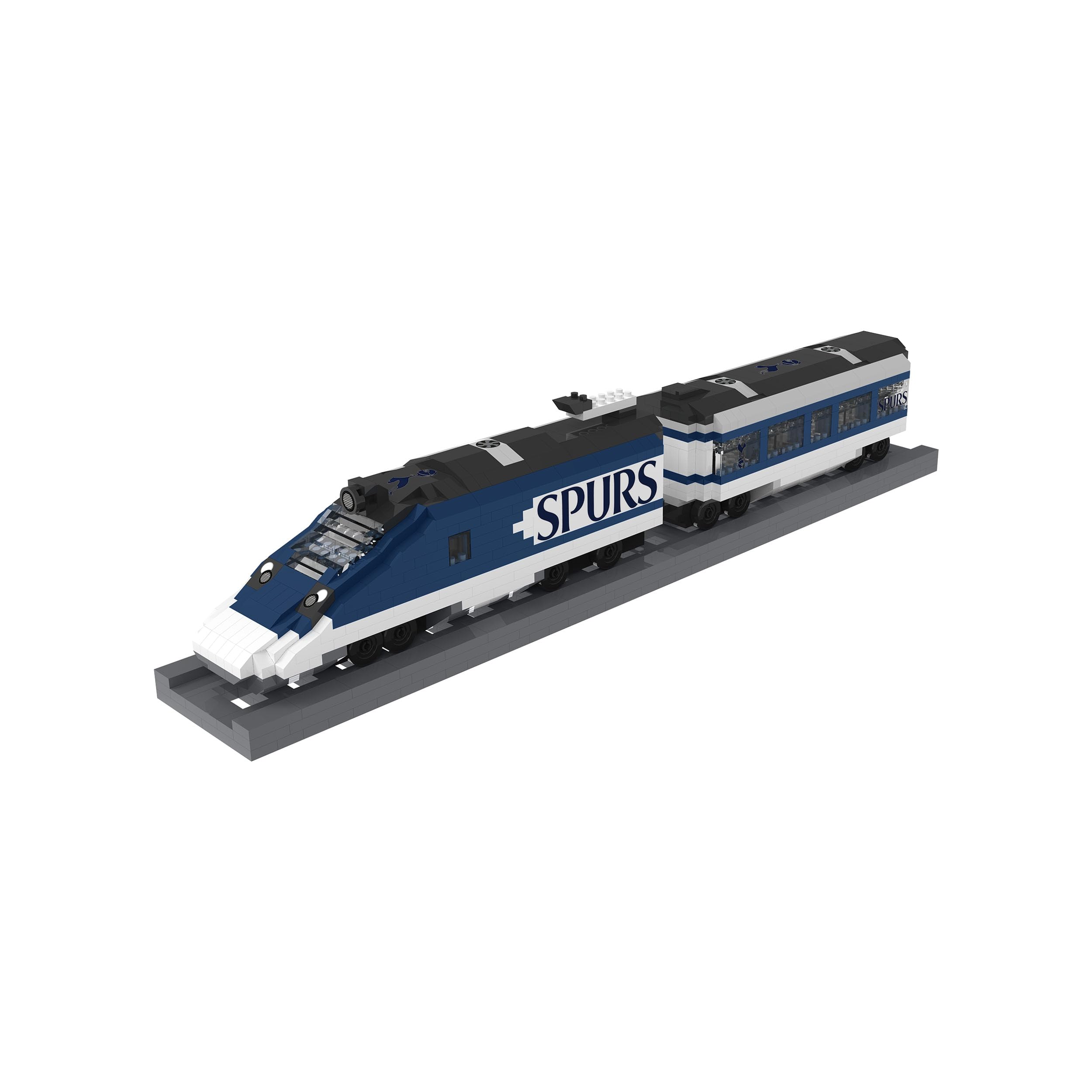 FOCO Officially Licensed Tottenham Hotspur BRXLZ Train 3D Bricks Contruction Toy Model