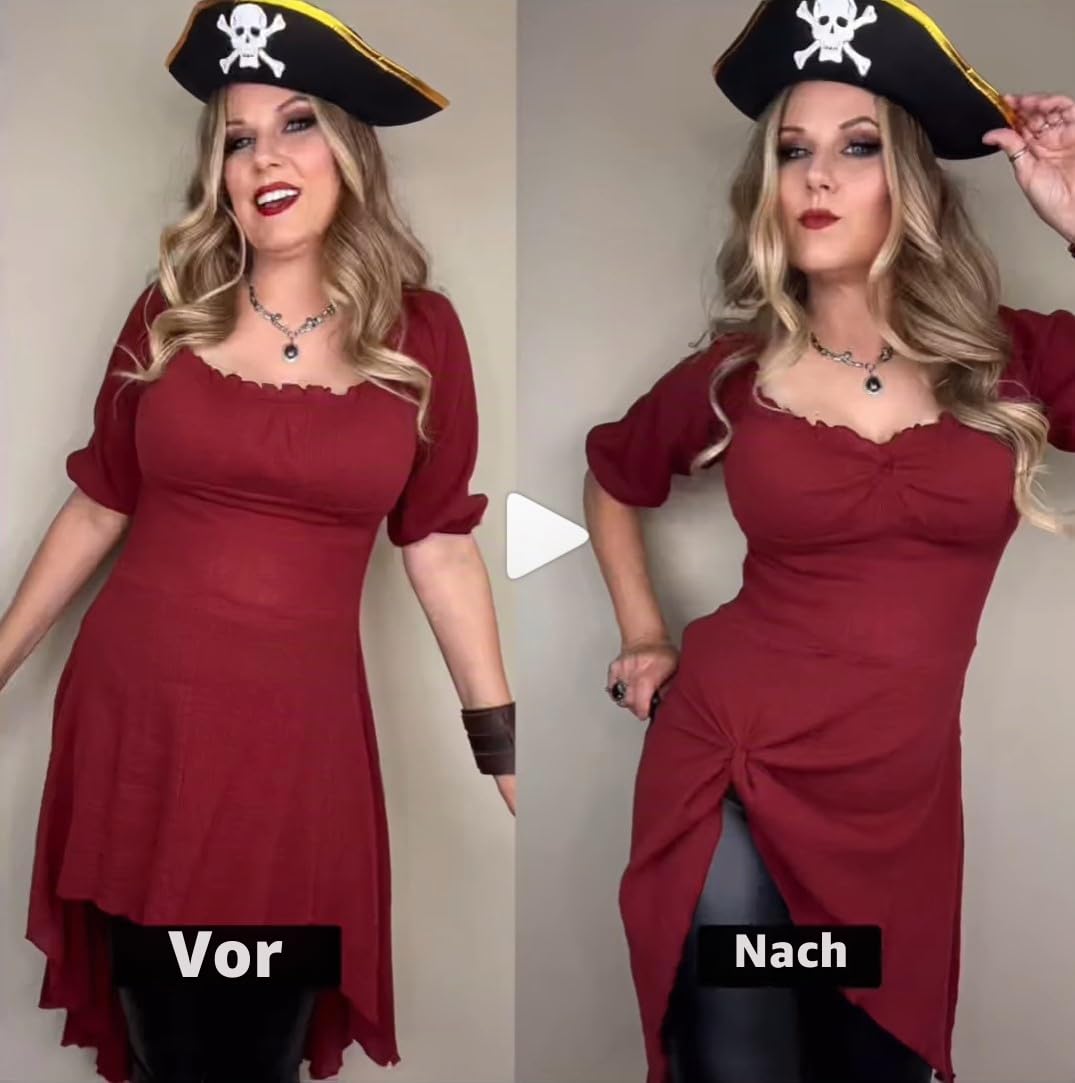 Unsichtbares Mode-Accessoire, das verwendet wird, um die Kleidung vorübergehend zu verändern, für eine individuelle Passform, 8 Ringe - 4 Größen., Transparent, Einheitsgröße