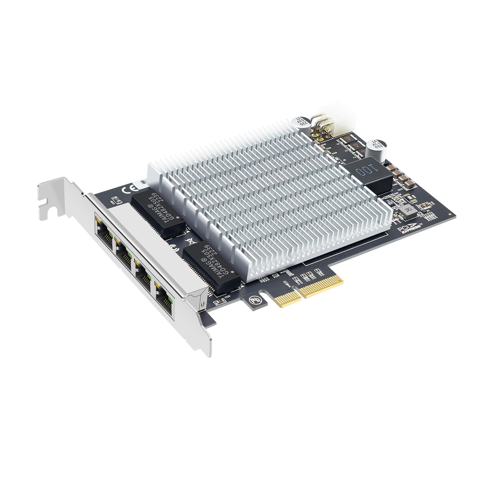 Amazon.com: Buacoz Quad Port Network Card with Intel I226 Chip PCI