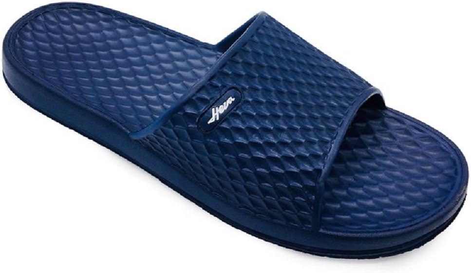 – Men's Slippers Slip On Comfort Shower Sandals for Home Bathrooms