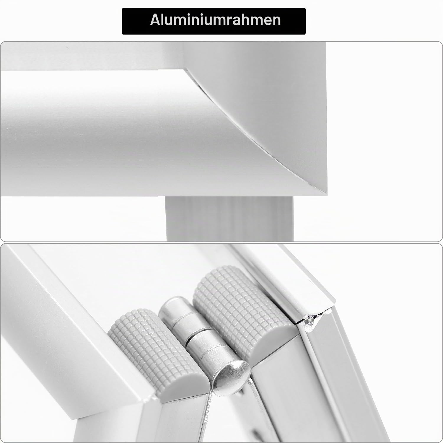 QWORK® Gehwegaufsteller, A2 Plakatständer, Wetterfest Plakatständer, Werbetafel 59.4 x 42 cm