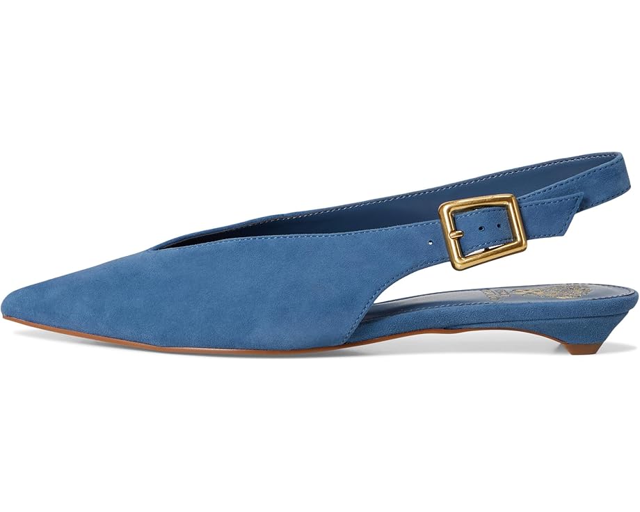 Vince Camuto Valther Kitten Heel Slingback Flat Mule - Left View