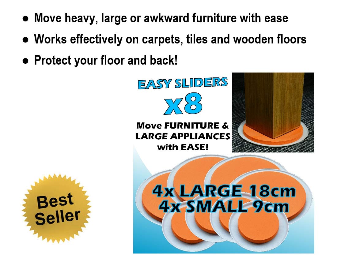 DIY Doctor The Original Deluxe Super Sliders Furniture Sliders for