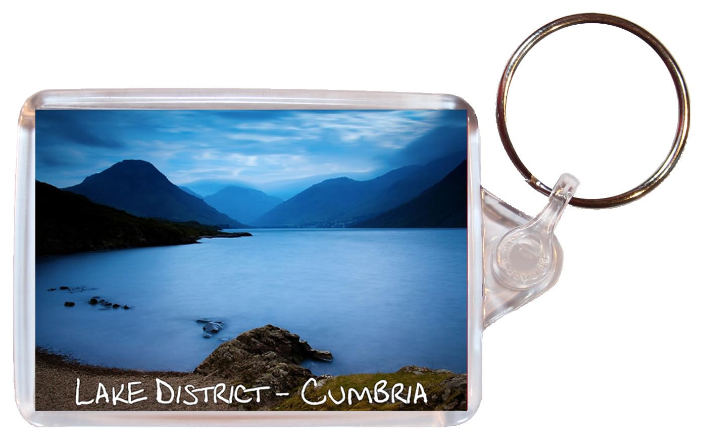 Baked Bean Store Multicolor Lake District - Cumbria - Double Sided Large Keyring Gift/Present/Souvenir