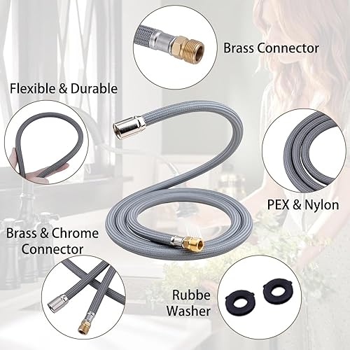 Miniatura 4 de hose for American Standard M922367-007220A Faucet-Supply-Lines