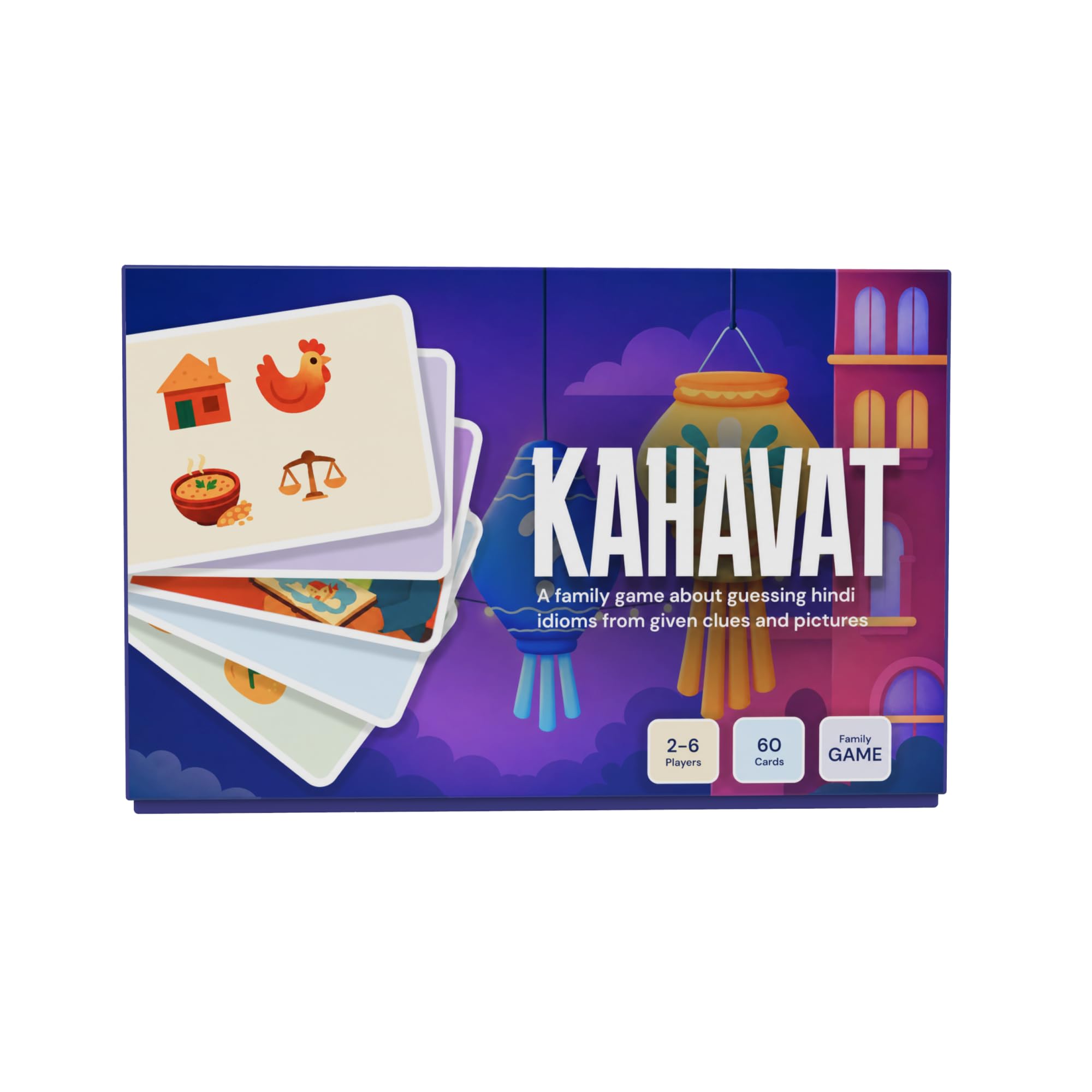 Kahavat Decode Hindi Kahavats with Emojis | Fun Party Card Game | Educational Family Game | Hindi Language Learning | Great Gift for Kids, Teens & Adults-image-17