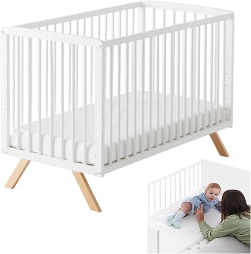 Cuna Colecho de Bebé Nuru Estilo Nórdico 120×60 cm c…: opiniones