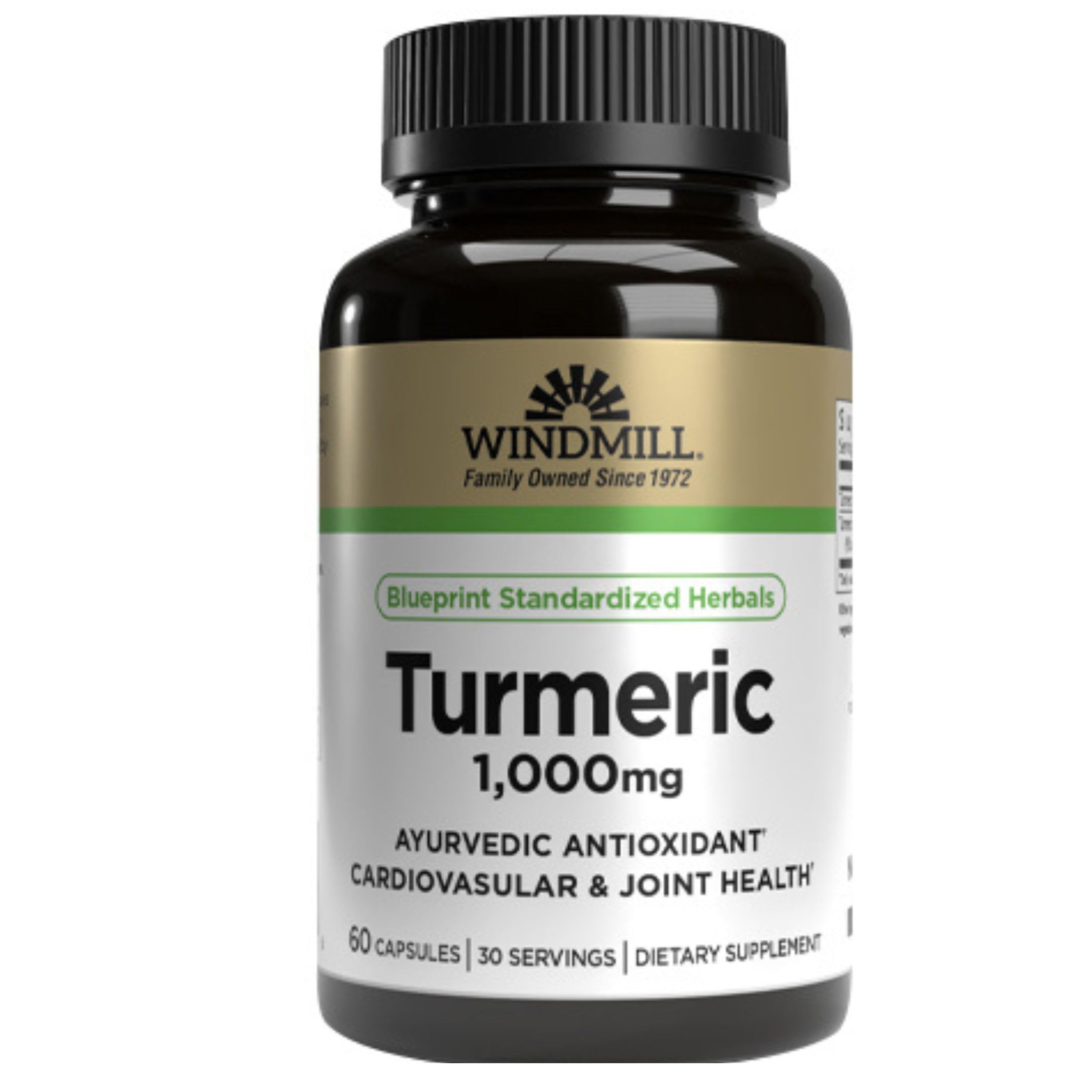Windmill Turmeric 95 Percent Curcuminoids 1000 Mg Capsules - 60 Ea