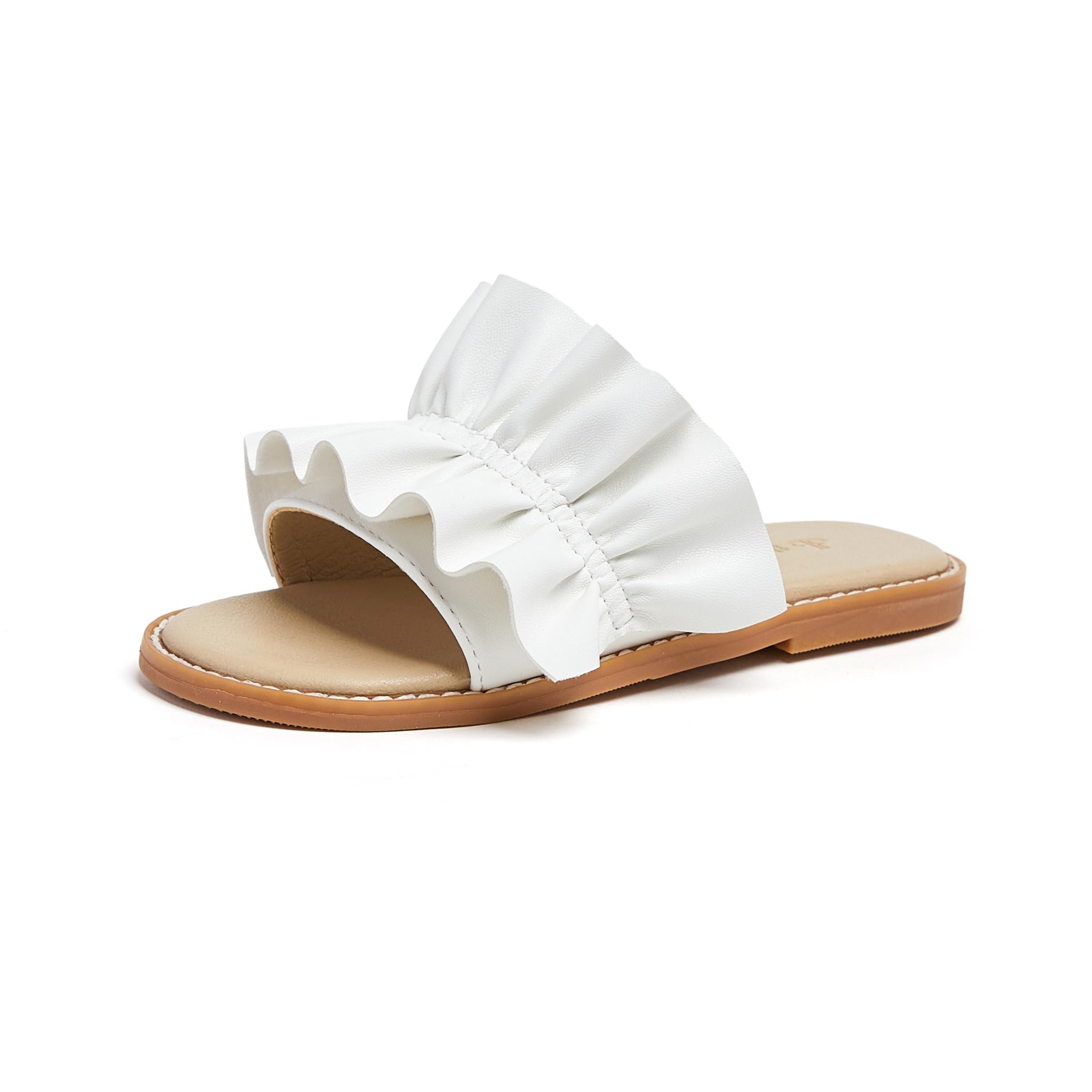 THEE BRON Girls Cute Slip-On Slippers Stylish Sandals for Toddlers &amp; Kids