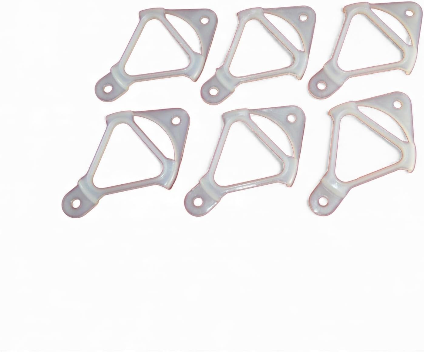 Replacement Part for WH16X513 General Drain Hose Clip 6 Pack Multi-Purpose Appliance Repair Replacement Part Performance Restoration Maintenance Component