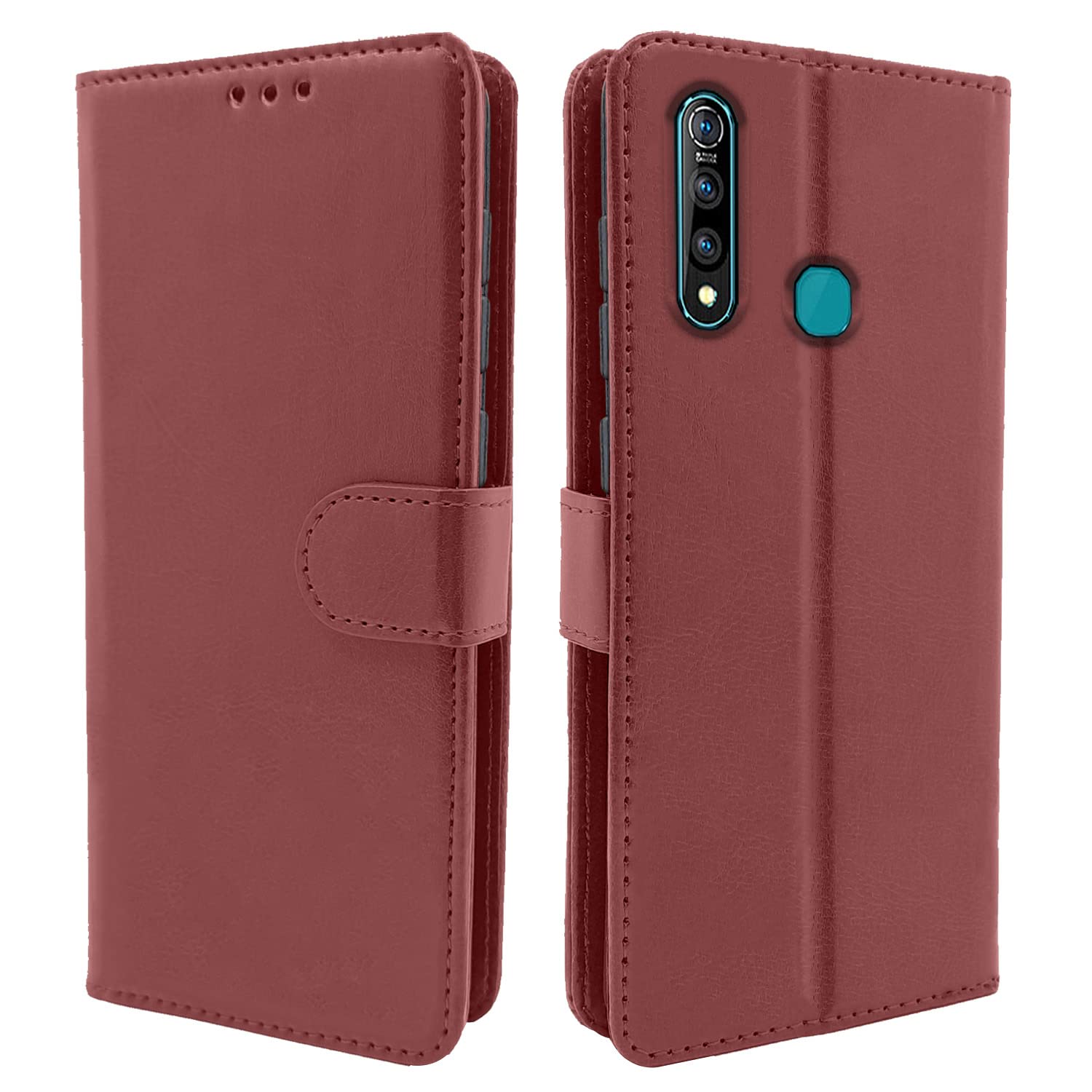 Pikkme Vivo Z1 Pro Flip Case - Leather & TPU Protection -8 Pikkme Vivo Z1 Pro Flip Case - Leather & TPU Protection -8