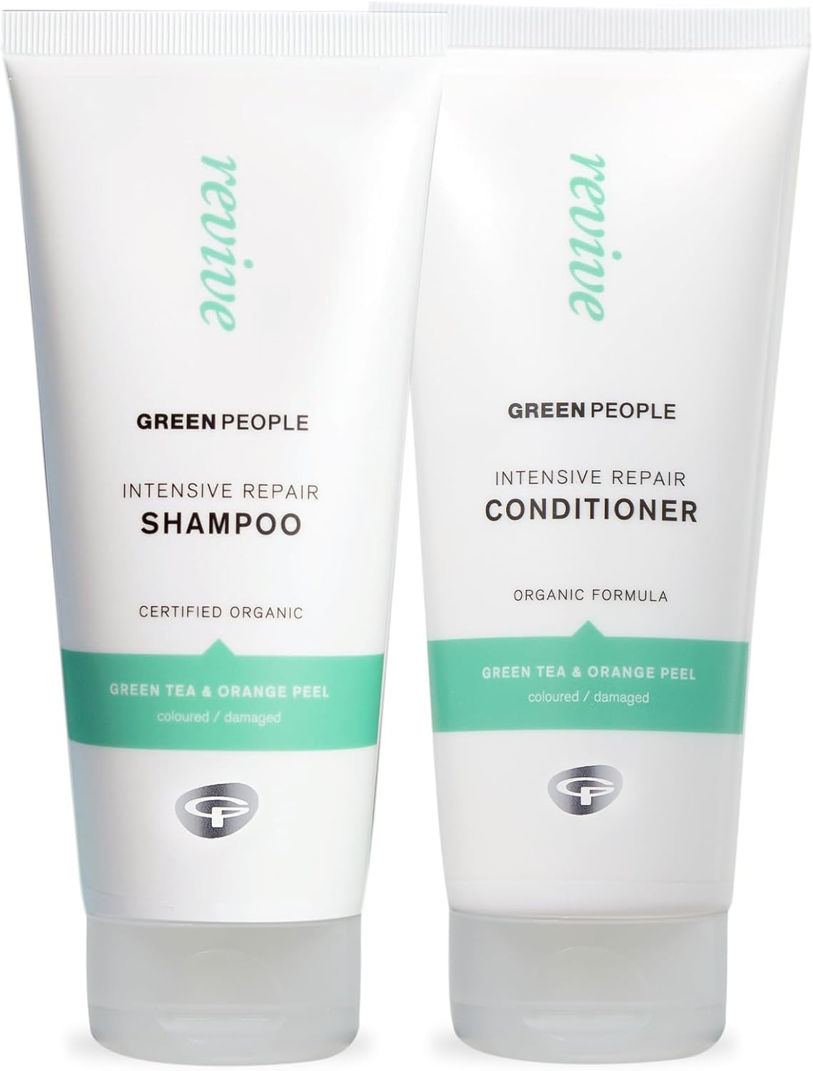 Green People Pacchetto Shampoo & Balsamo Trattamento Cosmetico, 2x200ml