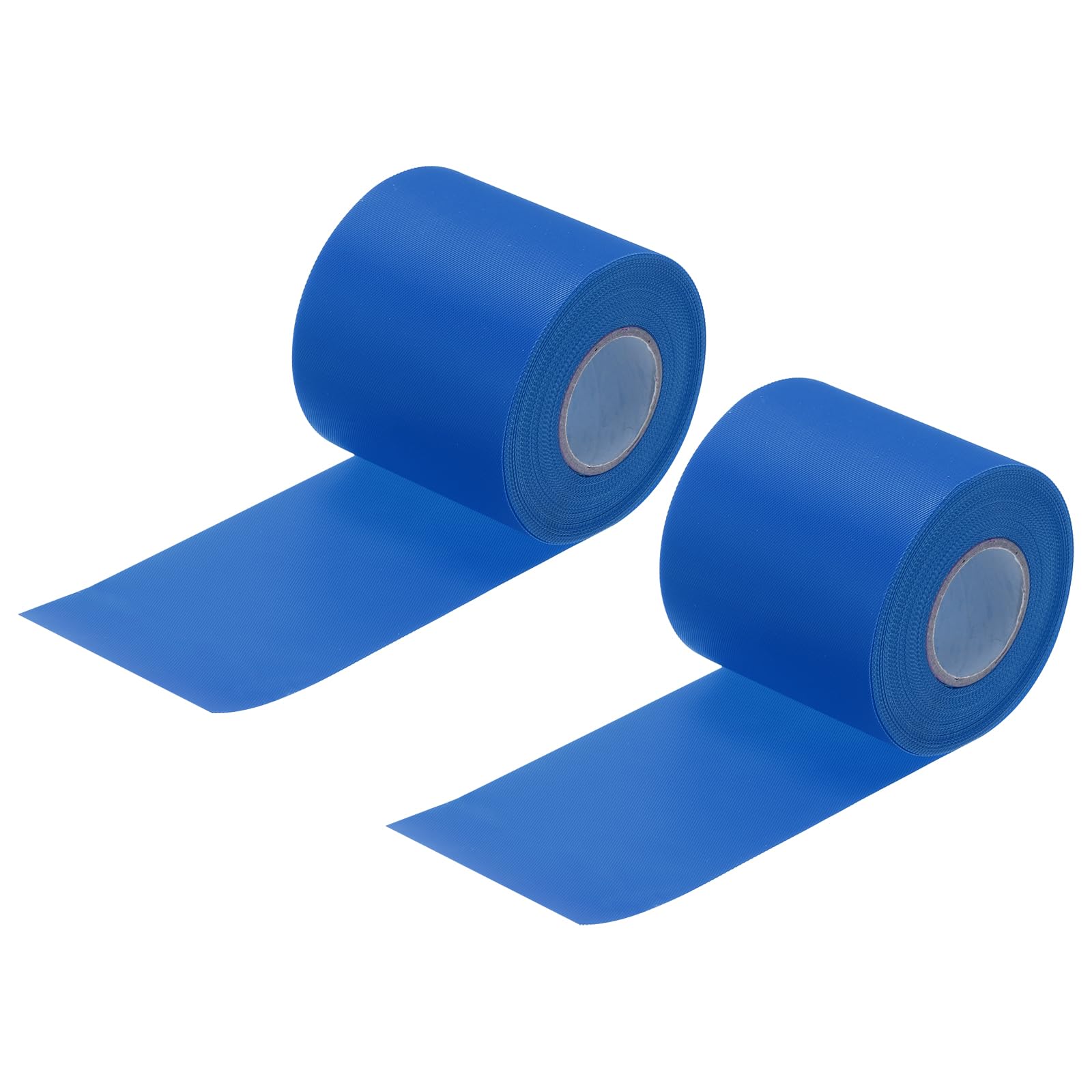 sourcing map 2Pcs Air Conditioner Pipe Tapes, Pipe Wrapping Tape PVC Protective Tube Duct Tapes for Repairs DIY Projects AC Insulation Tape, 6cm x 32.8ft Blue