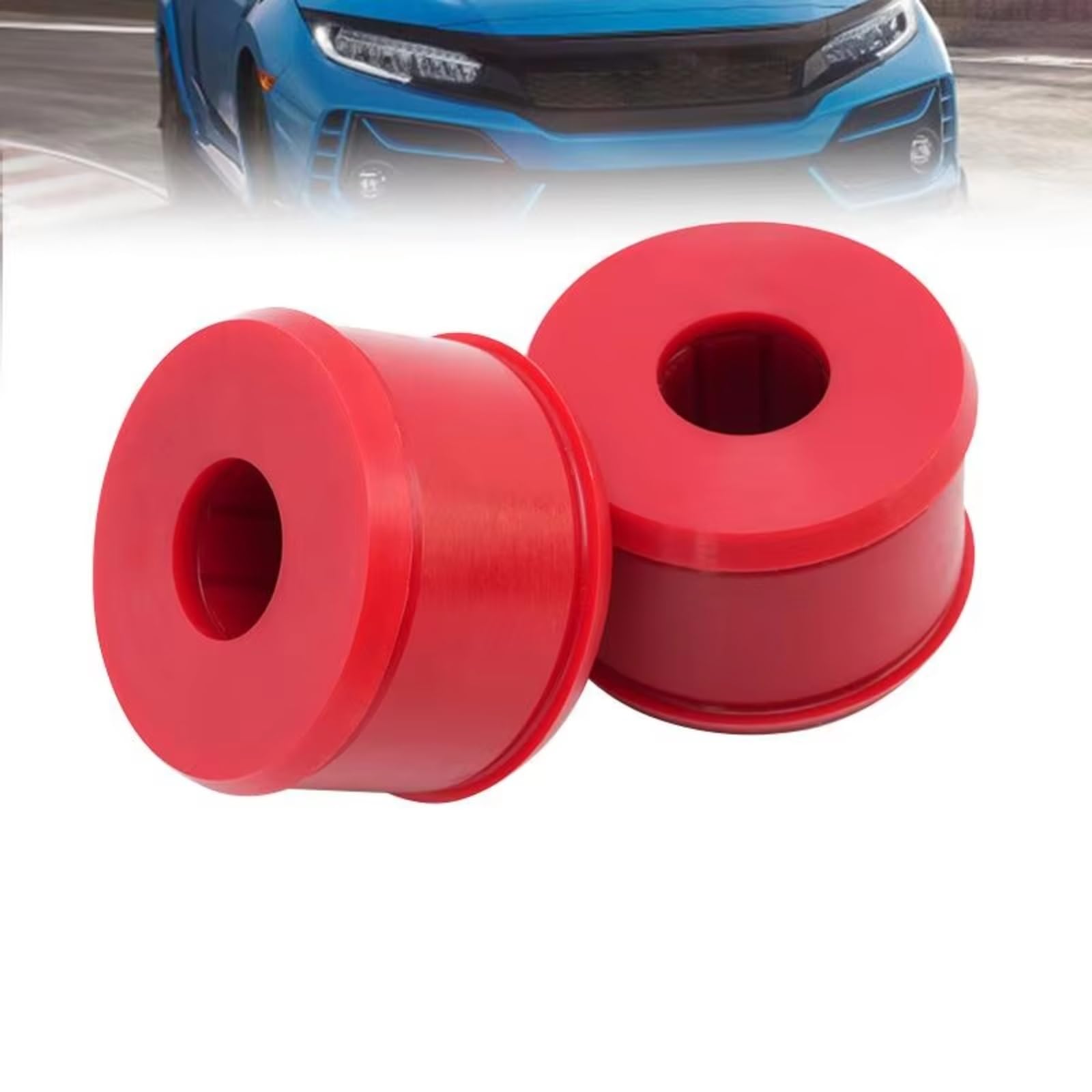 Stabilisatorlager Für Civic 1988-2000 Für Integra 1994-2001 2 Stücke 16,7106R Suspension Hinten Längslenker Buchsen Rot Gummi Ersatz Teile