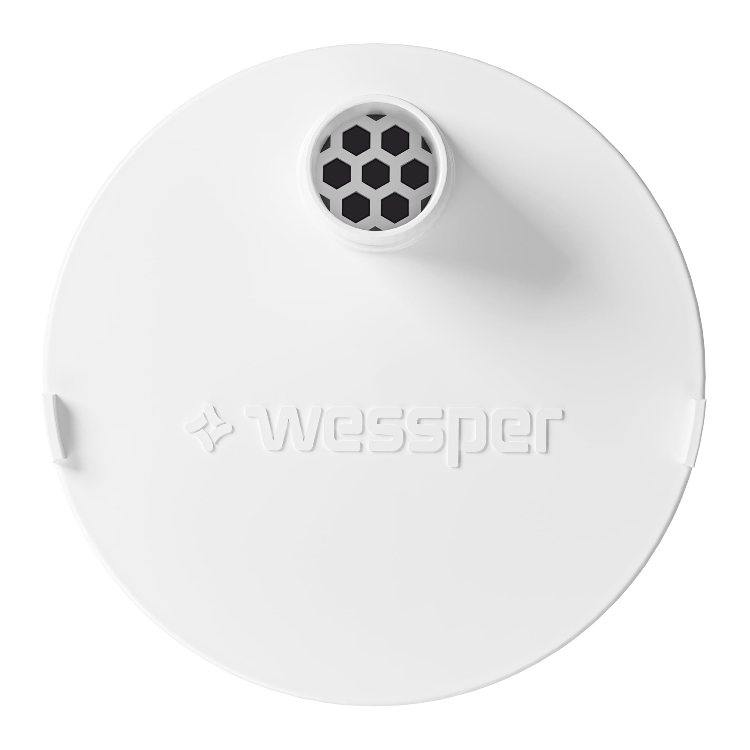 Wessper Pack de 5 filtres à eau ActitexTM DISC ronds à charbon actif pour bouteille d'eau 1L, Bouchon de filtre pour bouteille d'eau à charbon actif 1L, Jusqu'à 250L d'eau ou 1 mois