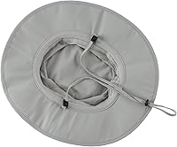 Vista 30 de Home Prefer UPF50+ - Sombrero de sol para hombre, sombrero de pesca de ala ancha para hombres y mujeres, sombrero de playa con protección UV, Gris