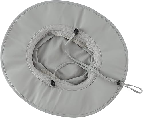 Miniatura 30 de Home Prefer UPF50+ - Sombrero de sol para hombre, sombrero de pesca de ala ancha para hombres y mujeres, sombrero de playa con protección UV, Gris